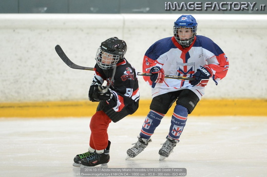 2014-10-11 Aosta-Hockey Milano Rossoblu U14 0236 Gioele Finessi